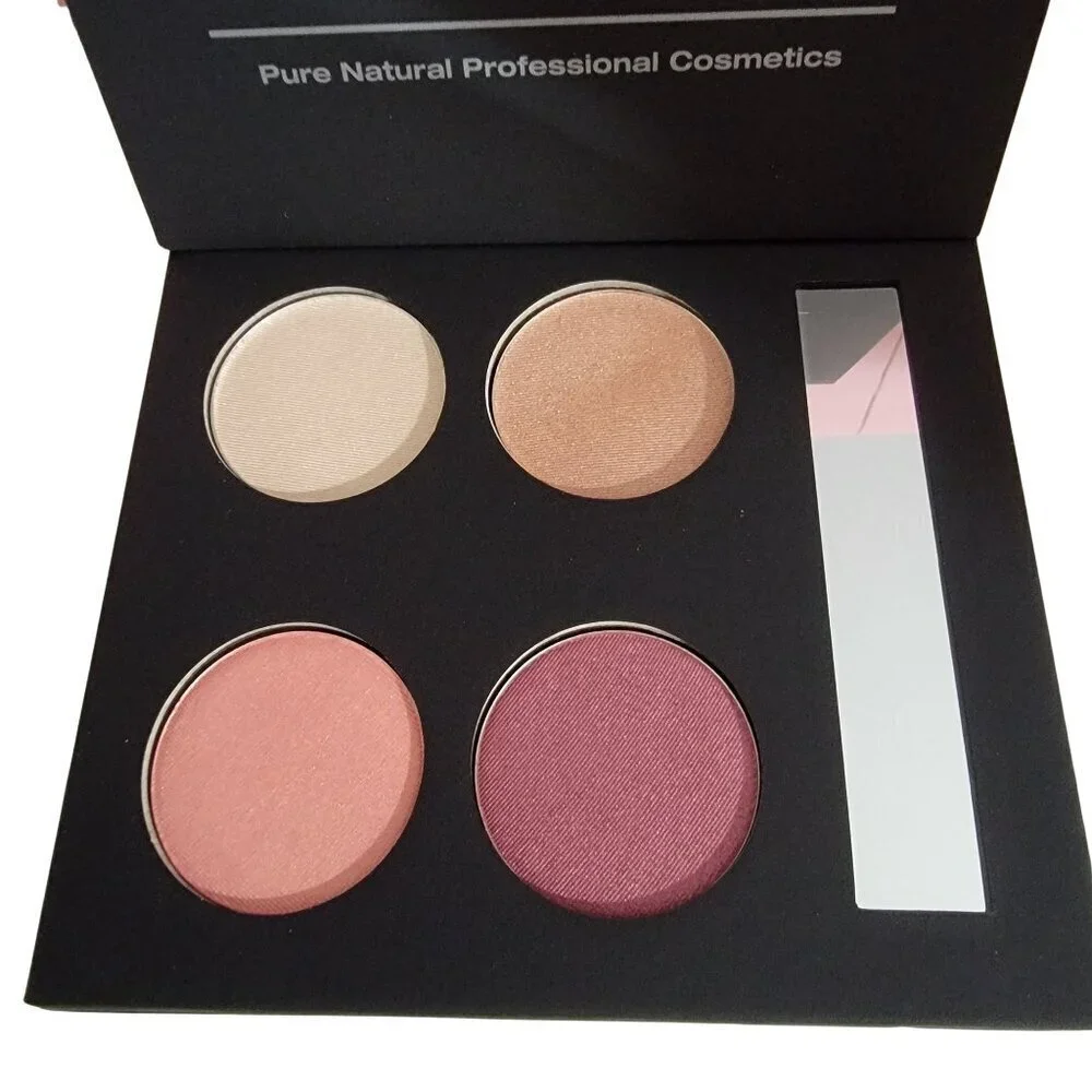 Hempz Pure Natural Compact Eye Shadow Blush Makeup Palette